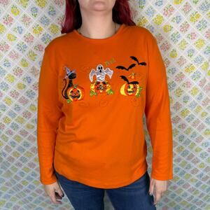 Fashion CLassics WOMENS LONG SLEEVE HALLOWEEN L